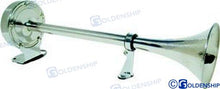 Klaxon électrique simple en acier inoxydable 16" 12 V | OEM 12010 | ÉLECTRIQUE | GOLDENSHIP