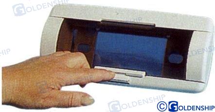 CUBIERTA ESTANCA DELANTERA DE RADIO 230X86 | OEM 13010 | VHF | GOLDENSHIP