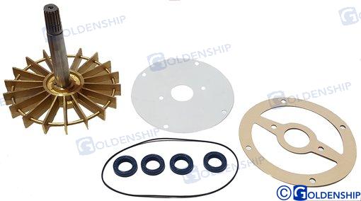 KIT DE IMPULSOR + EJE DE BOMBA | OEM 20229 | BOMBAS | GOLDENSHIP