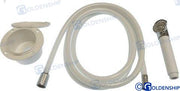 SHOWER WITH CHROMED HEAD SHOWER RIGID | OEM  20231 | PUMPS | GOLDENSHIP