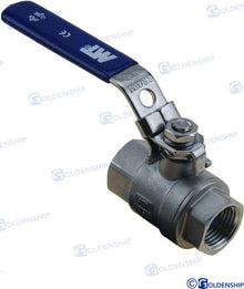 ROBINET À BILLE 1/2" INOX | OEM 30002 | HULL | GOLDENSHIP
