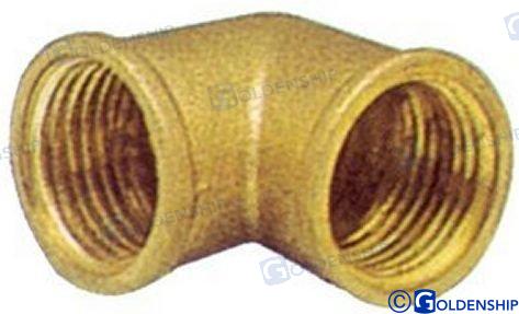 CODO DE LATÓN H/H 3" | OEM 30168 | LATÓN | GOLDENSHIP