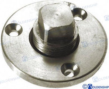 GARBOARD DRAIN PLUG AISI 316 | OEM  30312 | HULL | GOLDENSHIP