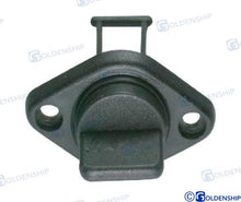 DRAIN PLUG W/SOCKET BLACK 25 MM | OEM  30314 | HULL | GOLDENSHIP