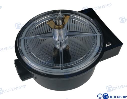 WATER FILTER 150 L./M. | OEM  30380 | RAW WATER STRAINER | GOLDENSHIP