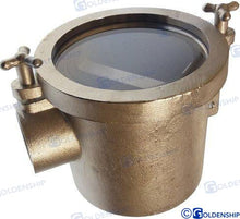 STAINLESS WATER FILTER 90º 1 1/2 | OEM  30396 | HULL | GOLDENSHIP
