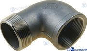 STREET ELBOW BANDED AISI 316  1-1/2 | OEM  30555 | HULL | GOLDENSHIP