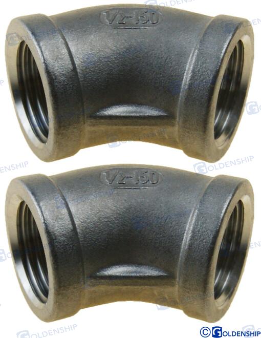 CODO DE 45º CON BANDA DE 1/2" (2) | OEM 30561 | CODO | GOLDENSHIP