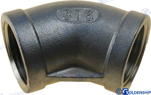 كوع بزاوية 45 درجة AISI316 3/4 | OEM 30562 | كوع | GOLDENSHIP