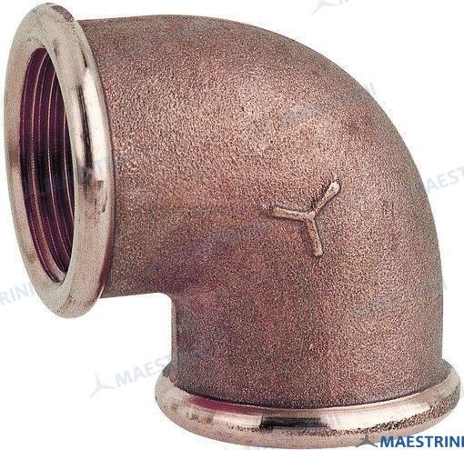 CODO H/H BRONCE 3/8" | OEM 30650 | HULL | GOLDENSHIP