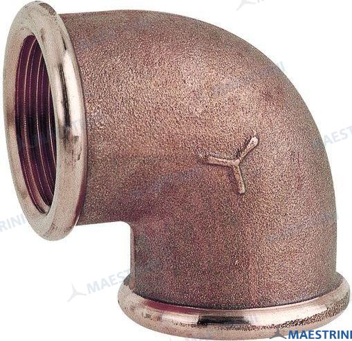 CODO F/F BRONCE 4" | OEM 30659 | CASCO | GOLDENSHIP