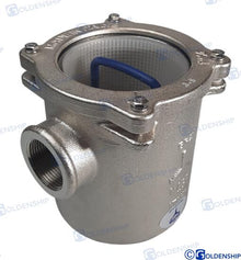 WATER FILTER 1''1/4 BRONZE | OEM  30735 | HULL | GOLDENSHIP