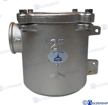 WATER FILTER  2'' BRONZE | OEM  30737 | HULL | GOLDENSHIP