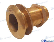 THROUGH HULL 1''1/4 BRASS CR  | OEM  30767 | HULL | GOLDENSHIP