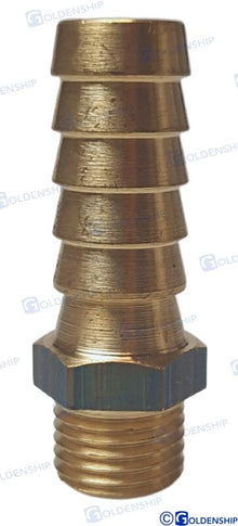 HOSE TAIL 1/4'' X 13 M. BRASS CR | OEM  30854 | HULL | GOLDENSHIP