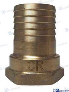 HOSE TAIL 1''1/4 X 38 F. BRASS CR | OEM  30871 | HULL | GOLDENSHIP