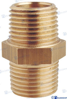 EQUAL NIPPLE 1'' M. BRASS CR | OEM  30904 | HULL | GOLDENSHIP