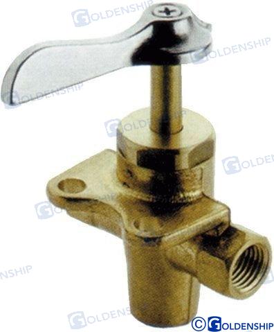 THREE WAY FUEL VALVE 3/8" | OEM  31011 | HULL | GOLDENSHIP