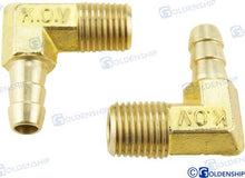 YAMAHA RACOR 90° NPT 1/4 x 5/16 (PAQUETE DE 2) | OEM 31166 | PIEZAS | GOLDENSHIP