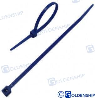 Collier de serrage en nylon bleu 100 x 2,5 (lot de 100) | OEM 38215 | Accessoires | GOLDENSHIP
