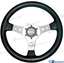 STEERING WHEEL OCEANO 330MM BLACK | OEM  41143 | STEERING WHEEL | GOLDENSHIP
