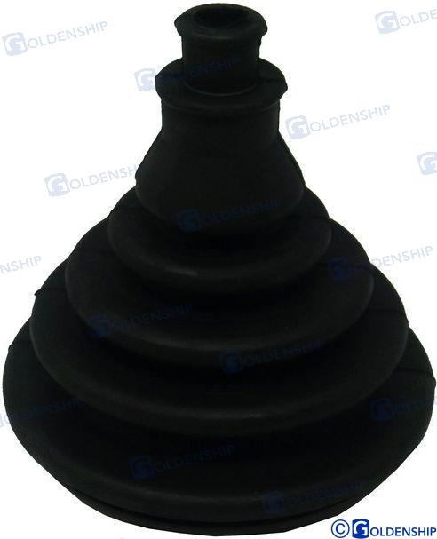 SOUFFLET MOTORWELL NOIR Ø 105 MM | OEM 41155 | CÂBLES | GOLDENSHIP