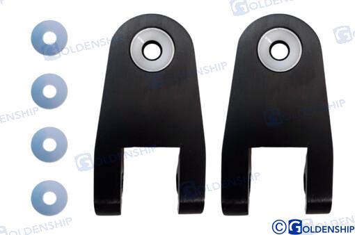 Bras court en aluminium pour vérin MC300A/B/C | OEM 41188 | Câbles | GOLDENSHIP