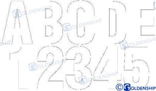 KIT CHIFFRES ET LETTRES BLANC | OEM 41474 | ACCESSOIRES | GOLDENSHIP