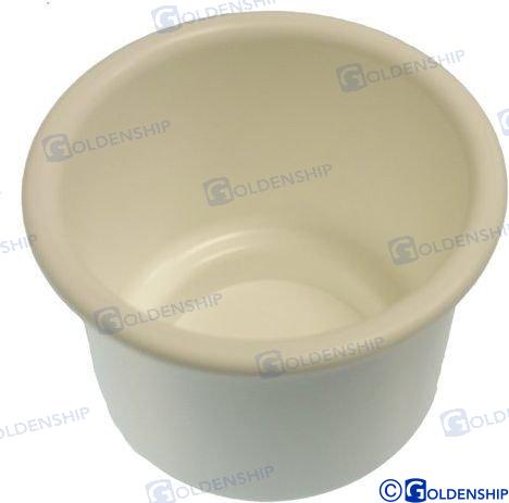 PORTABEBIDAS 100 MM. BLANCO | OEM 41475 | ACCESORIOS | GOLDENSHIP