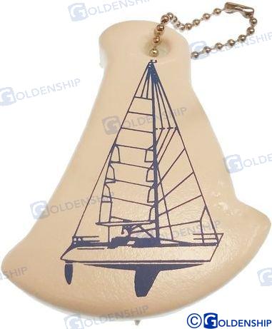 LLAVERO DE VINILO FLOTANTE | OEM 41486 | CERÁMICA | GOLDENSHIP
