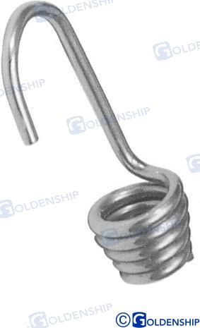 GANCHO DE ACERO INOXIDABLE DE 6 MM (2) | OEM 60115 | GUARDABARROS | GOLDENSHIP