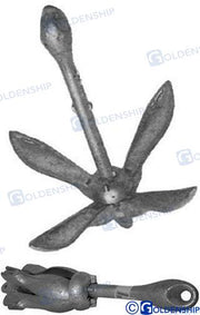 GRAPNEL ANCHOR TYPE "A" 2.5 KG | OEM  61011 | GOLDENSHIP