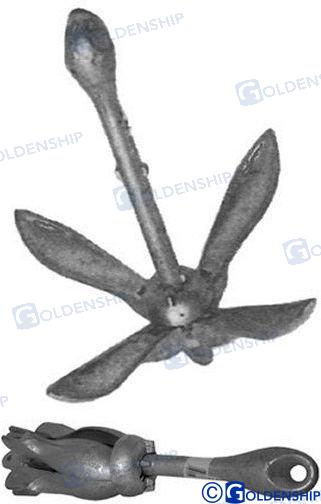 ANCLA PLEGABLE 10 KG | OEM 61027 | GOLDENSHIP