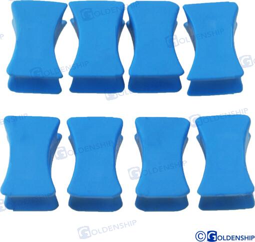 CADENA ARCOÍRIS 12MM AZUL | OEM 61193 | CADENA | GOLDENSHIP
