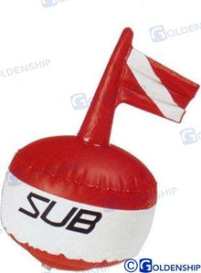 Boya de señalización de buceo "Pro" de 38 cm de diámetro y 20 cm de alto | OEM 62042 | Defensas | Goldenship