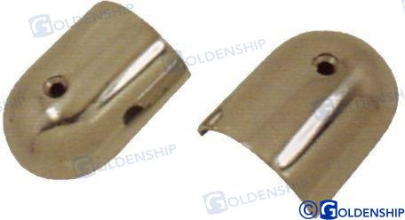 PAR DE TAPAS DE EXTREMO DE RIEL DE GOMA DE 57 MM (2) | OEM 62181 | HERRAMIENTAS | GOLDENSHIP