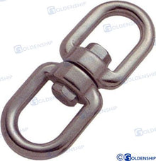 ÉMERILLON À ŒIL ET À ŒIL AISI-316 6 MM | OEM 71101 | QUINCAILLERIE | GOLDENSHIP