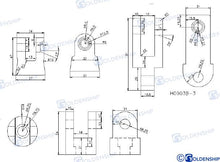 CONECTOR DE ANCLAJE D. GIRATORIO 6-8 MM | OEM 71133 | CONECTOR | GOLDENSHIP