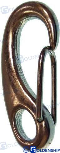 MOSQUETÓN DE SEGURIDAD AISI-316 50MM | OEM 71200 | FERRETERÍA | GOLDENSHIP
