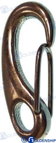 Mousqueton à ressort 70 mm (15) | OEM 71201B | Quincaillerie | GOLDENSHIP