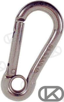 MOSQUETÓN DE GANCHO CERRADO DE 5 MM (20) | OEM 71326B | ANZUELOS | GOLDENSHIP