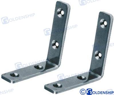 Équerres AISI 304 31 x 31 (lot de 2) | OEM 72027 | Quincaillerie | GOLDENSHIP