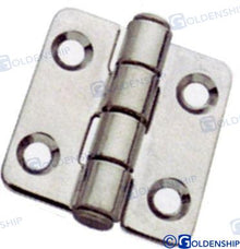 Charnières en acier inoxydable 40 x 37 x 2 (2) | OEM 72110 | Quincaillerie | GOLDENSHIP