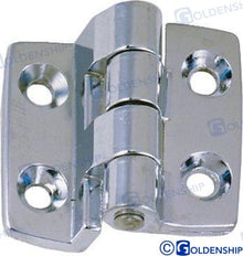 Charnières en acier inoxydable 35 x 37 x 2 x 10 (lot de 2) | OEM 72115 | Quincaillerie | GOLDENSHIP