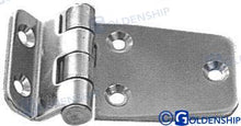 Charnières en acier inoxydable 63 x 37 x 2 x 10 (2) | OEM 72116 | Quincaillerie | GOLDENSHIP