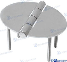 Charnière en acier inoxydable à 4 boulons 51 x 35 | OEM 72161 | Boulons | GOLDENSHIP