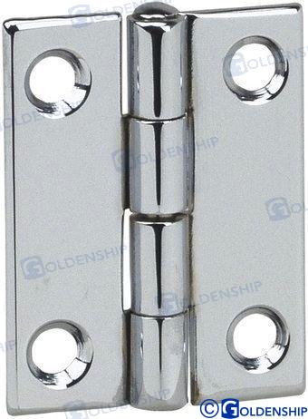 BISAGRA DE PUERTA INOX 0,6MM 40X40MM (2) | OEM 72177 | FERRETERÍA | GOLDENSHIP