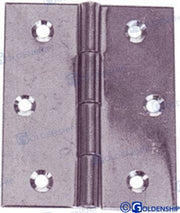 SS. DOOR HINGE 0.6 MM 50*60 MM (PACK2) | OEM  72182 | HARDWARE | GOLDENSHIP