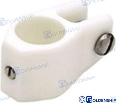 Glissière supérieure 3/4" en nylon blanc (2) | OEM 72228 | Quincaillerie | GOLDENSHIP