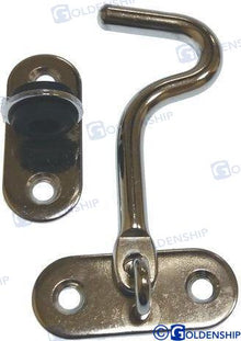 Crochet de porte de cabine AISI 304 120 mm | OEM 72387 | Quincaillerie | GOLDENSHIP